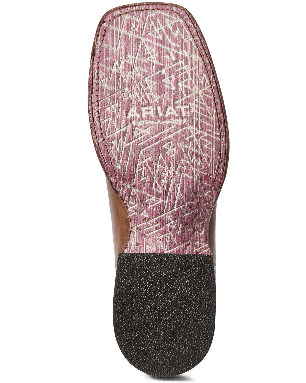 Image #5 - Ariat Women's Shiloh Red Western Boots - Wide Square Toe, , hi-res