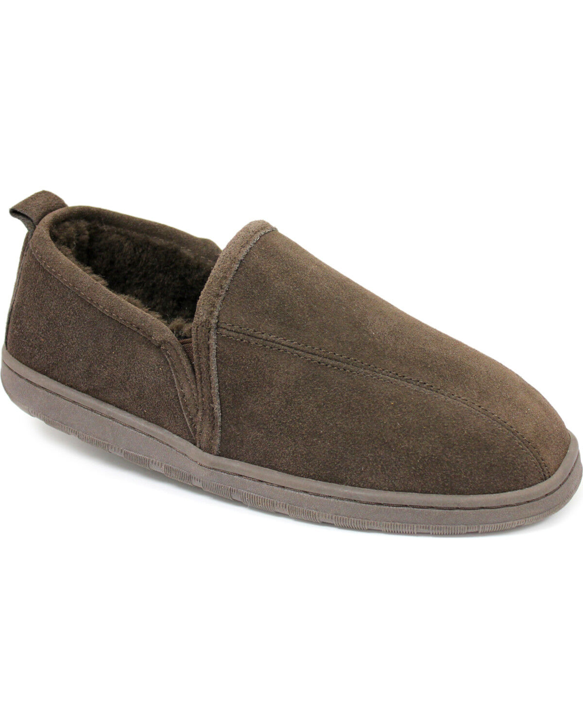 Image #1 - Lamo Footwear Men's Classic Romeo Slippers, Chocolate, hi-res