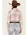 Image #4 - Wrangler Women's Boot Barn Exclusive Plaid Print Long Sleeve Western Flannel Snap Shirt, , hi-res