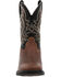 Image #4 - Durango Little Boys' Shyloh Western Boots - Broad Square Toe, Tan, hi-res