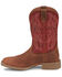 Image #3 - Justin Men's 11" Canter Western Boots - Broad Square Toe, Cognac, hi-res