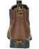 Image #4 - Georgia Boot Men's Eagle One Waterproof Chelsea Work Boots - Soft Toe, Brown, hi-res