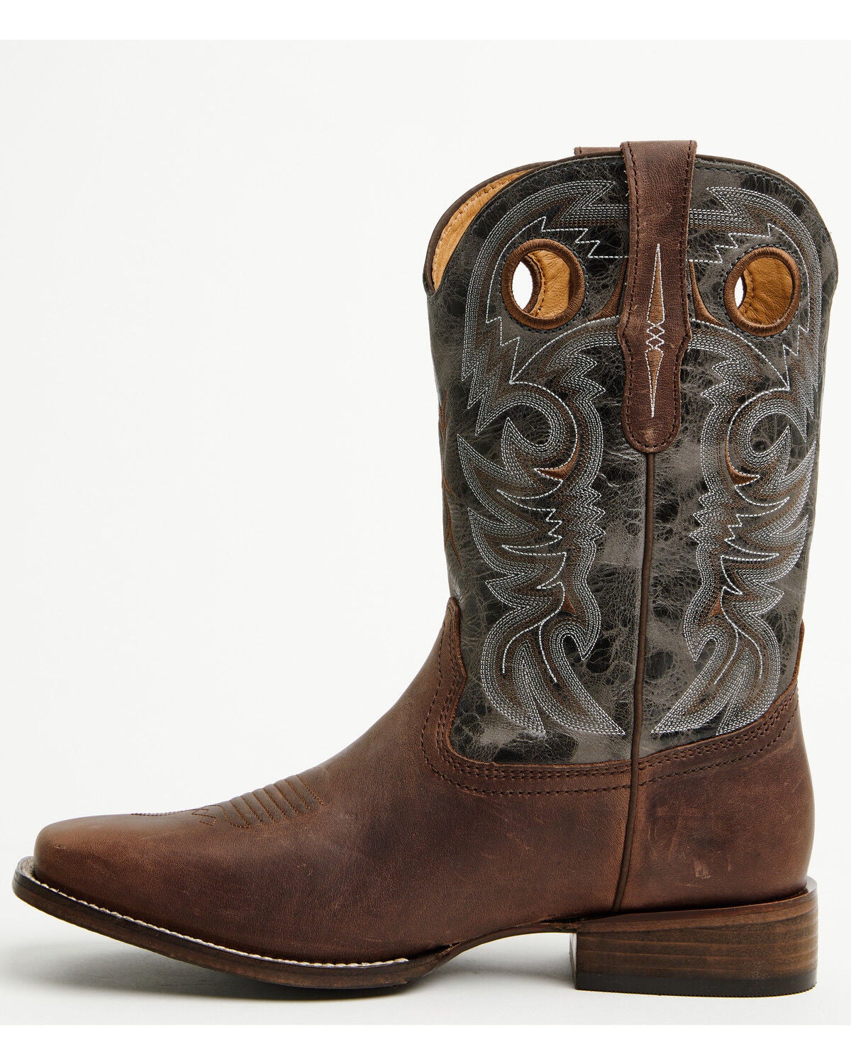 Image #3 - Cody James Men's The Chase Western Boots - Broad Square Toe, Brown, hi-res
