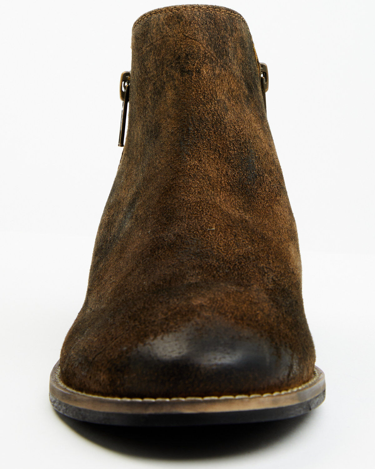 Image #4 - Diba True Women's Citrus Sweet Suede Booties - Round Toe, Brown, hi-res