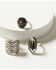 Shyanne Women's Monument Valley 3-Piece Ring Set, Silver, hi-res