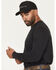 Image #2 - Hawx Men's FR Baselayer Long Sleeve Work Shirt, Black, hi-res