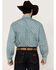 Image #4 - Stetson Men's Medallion Print Long Sleeve Snap Western Shirt, Teal, hi-res