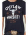 Image #3 - Cody James Men's 100 Proof Short Sleeve Graphic T-Shirt, Navy, hi-res