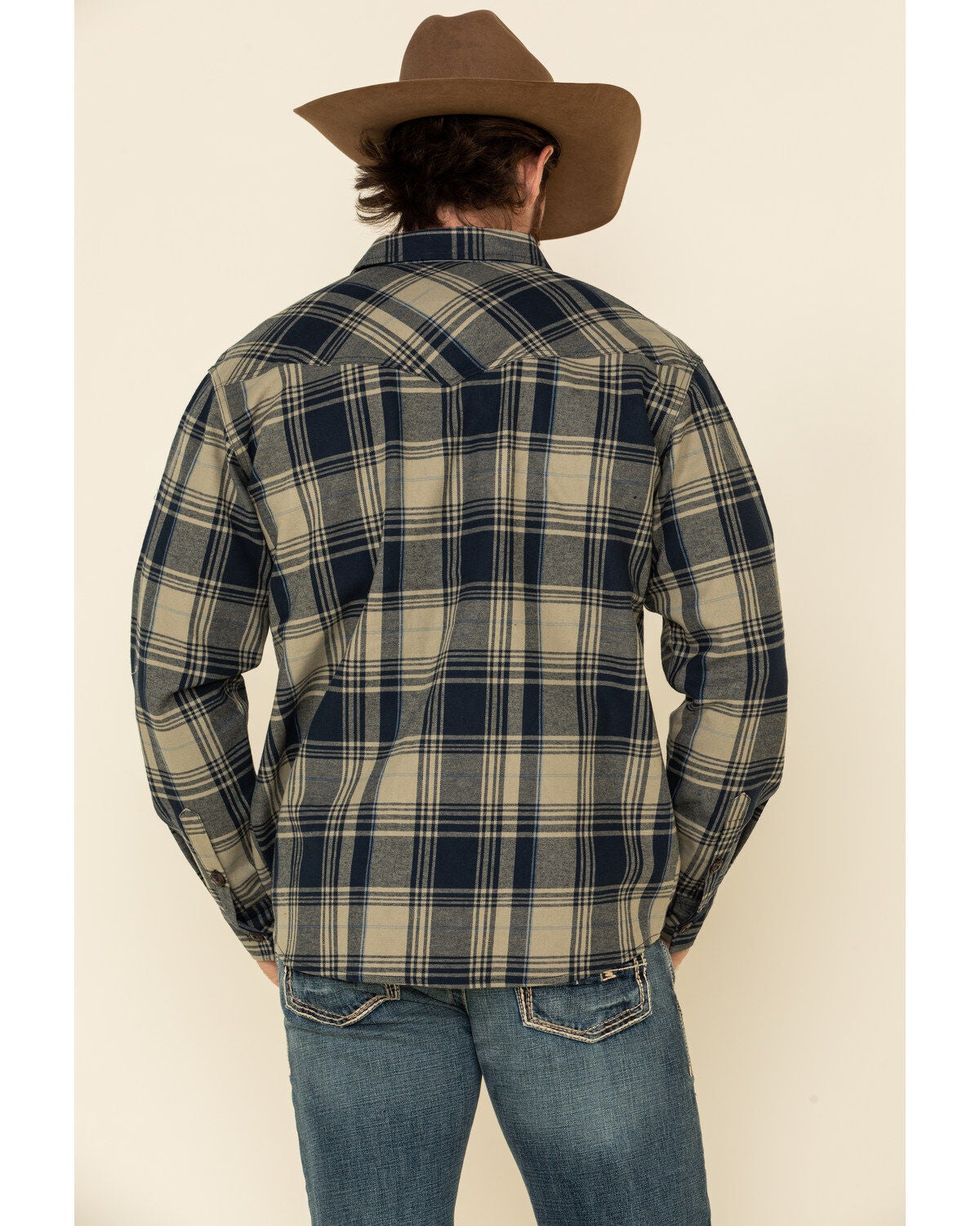 Image #3 - Cody James Men's Bogus Large Bonded Plaid Long Sleeve Western Flannel Shirt, , hi-res