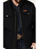 Image #3 - Cinch Men's Textured Poly Concealed Carry Zip Softshell Jacket, Black, hi-res