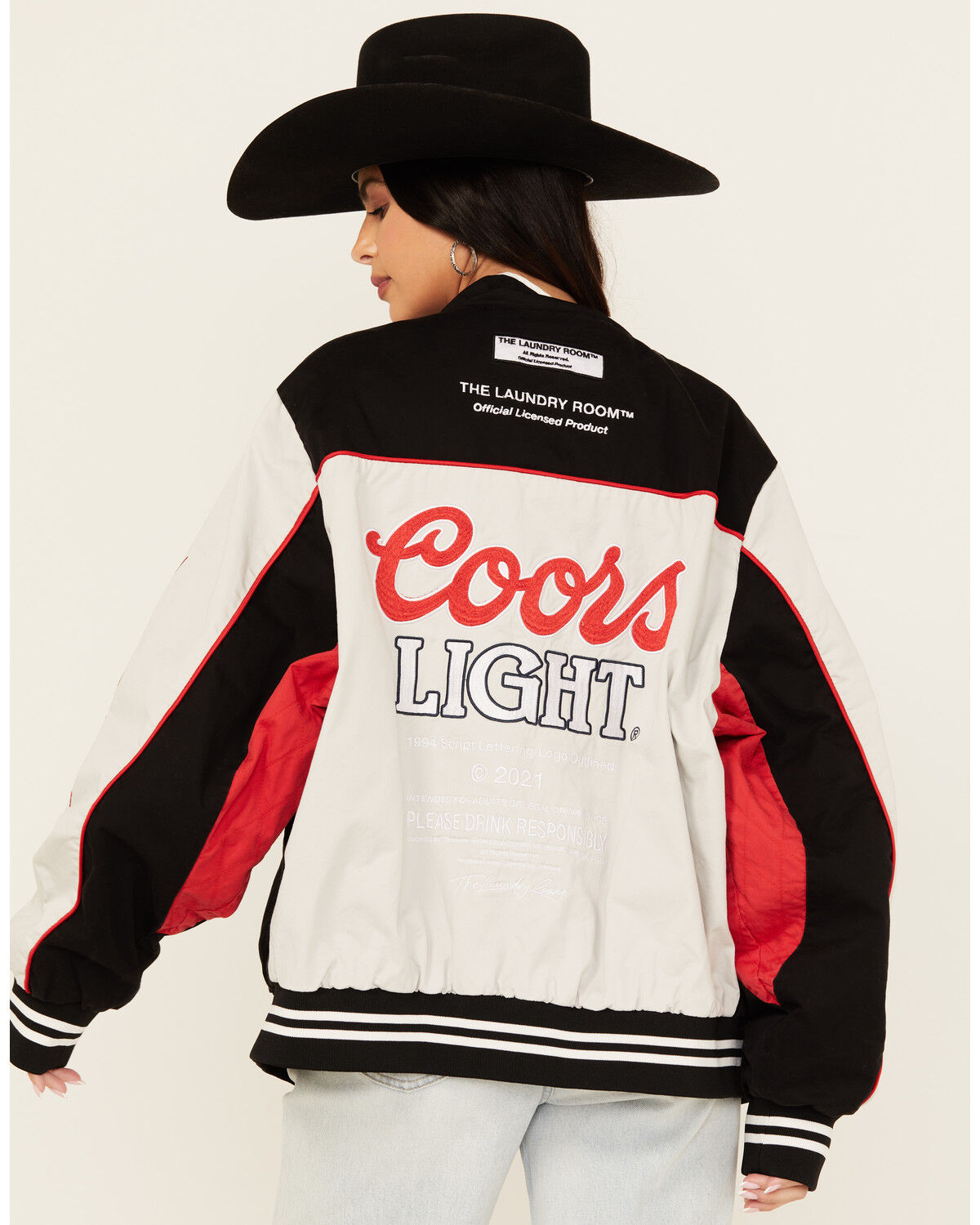 Product Name:  The Laundry Room Women's Coors Logo Racing Jacket