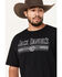 Image #2 - Jack Daniels Men's Old No.7 Short Sleeve Logo Graphic T-Shirt, Black, hi-res