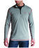 Image #2 - Ariat Men's FR Polartec 1/4 Zip Baselayer Pullover - Big and Tall, Hthr Grey, hi-res
