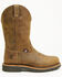 Image #2 - Cody James Men's Pull-On Work Boots - Soft Toe, Brown, hi-res