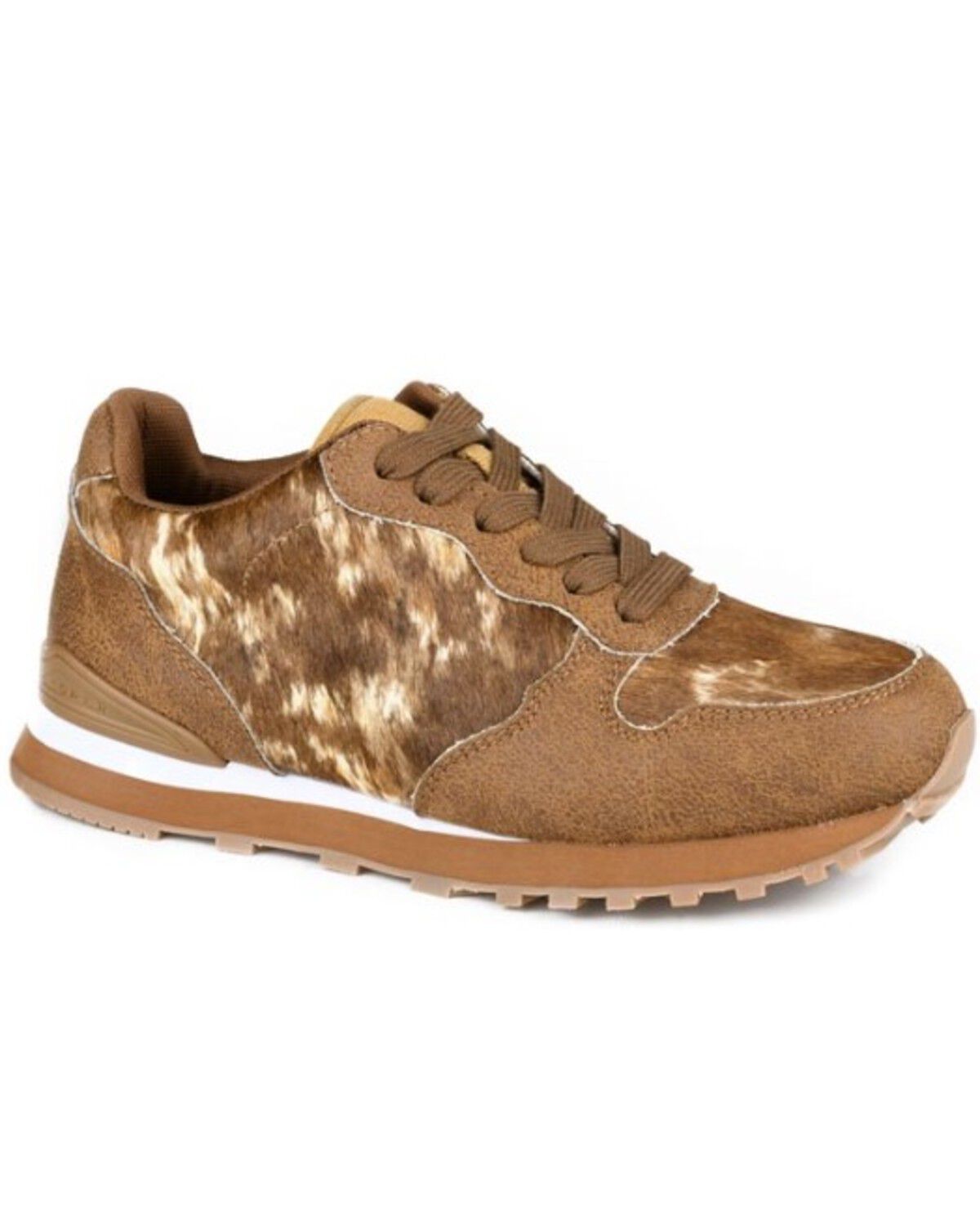Image #1 - Roper Women's Giddy Up Wild Casual Shoes, Brown, hi-res