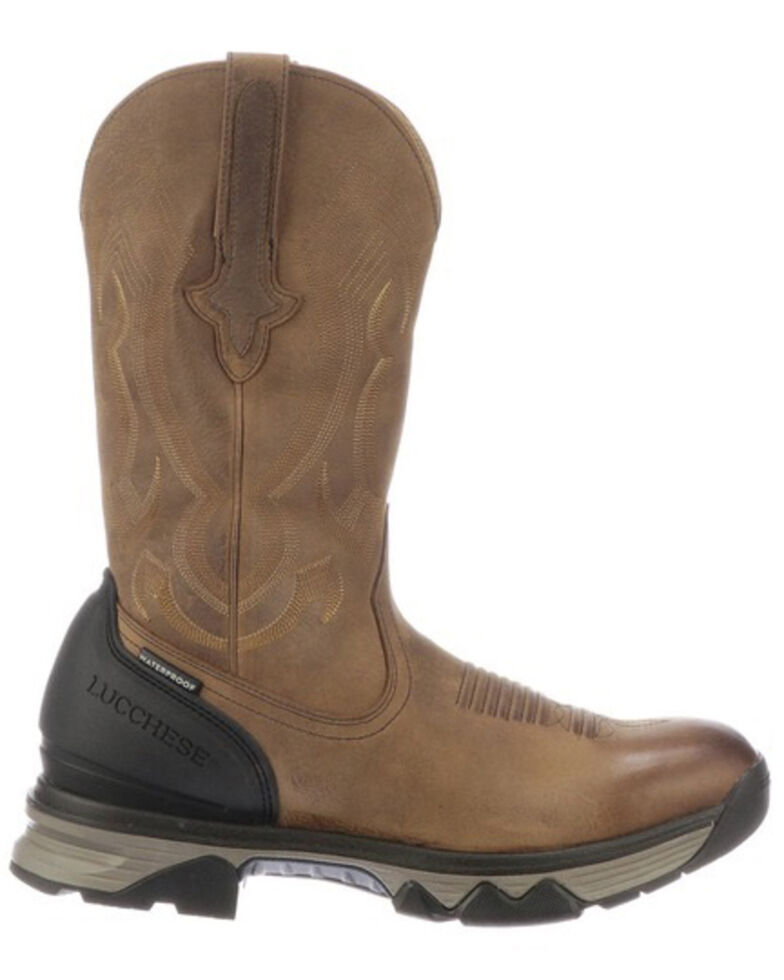 Lucchese Men's Performance Molded Western Work Boots Soft Toe Boot Barn