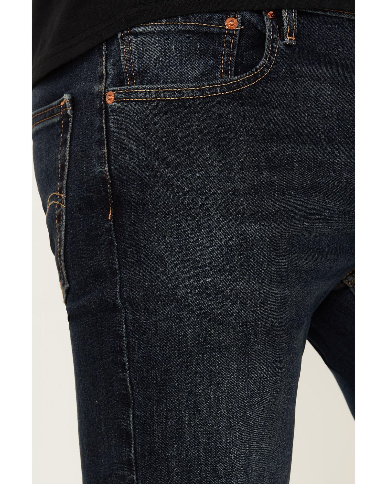 Levi s Men s 527 Sequoia Dark Wash Slim Bootcut Stretch Denim Jeans Boot Barn
