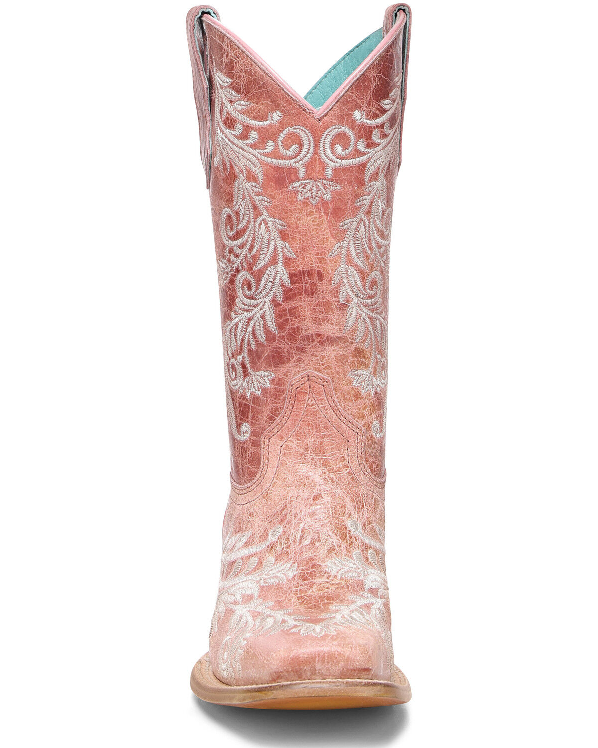 Product Name:  Corral Girls' Embroidered Western Boots - Broad Square Toe