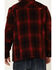 Image #5 - Hawx Men's Red Timberline Sherpa-Lined Flannel Work Shirt Jacket - Tall, , hi-res