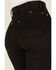Image #4 - Wrangler X Fender Women's Wrock Cropped Flare Jeans, Black, hi-res