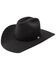 Image #1 - Resistol Five Star Felt Cowboy Hat, Black, hi-res