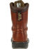 Georgia Men's 8" Eagle Light Lace-Up Work Boots - Round Toe, Russet, hi-res