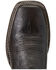 Ariat Men's Real Brown & Double Expresso Circuit Eagle Leather Western Boot - Broad Square Toe , Brown, hi-res