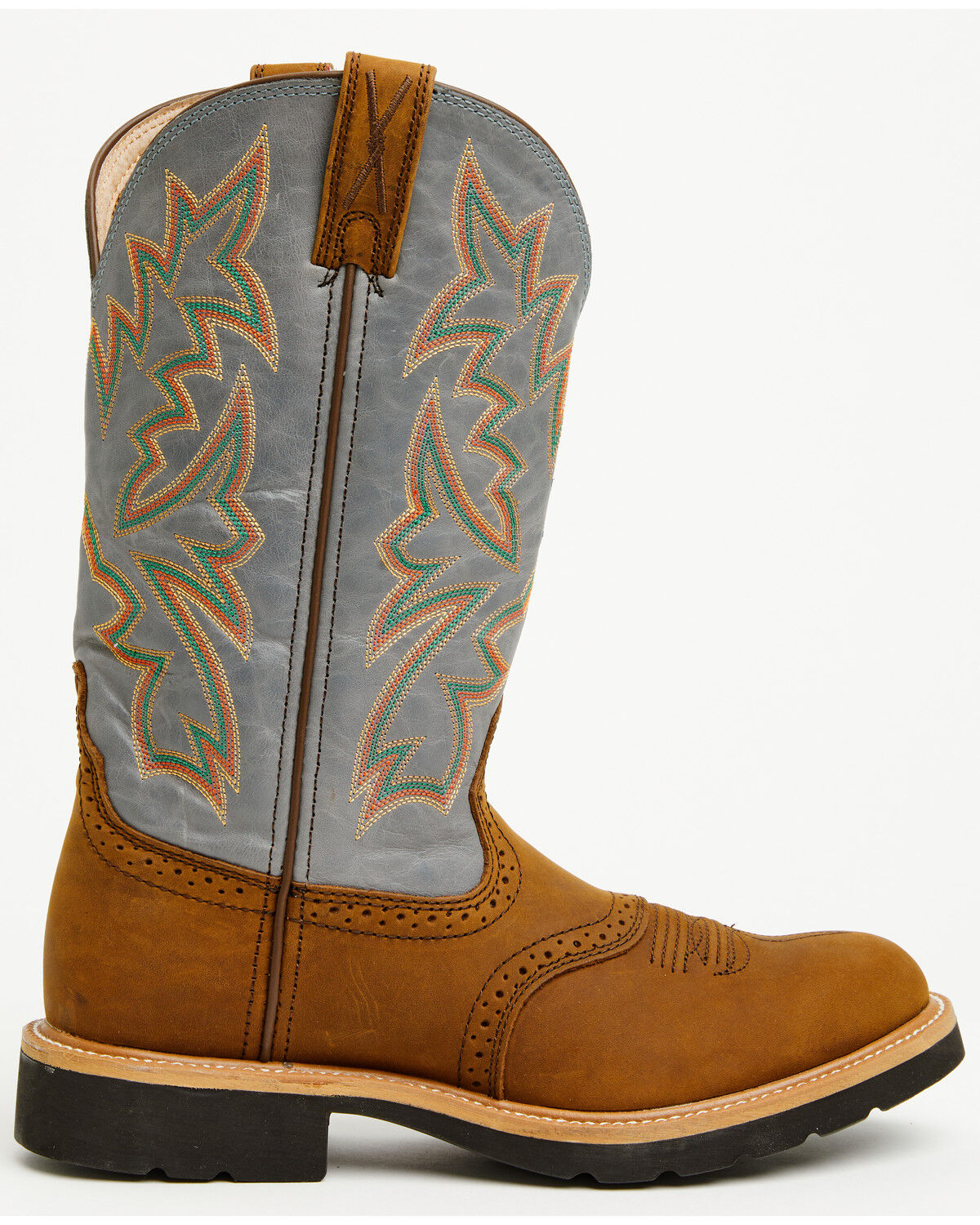 Twisted X Men's Cowboy Pull-On Work Boots - Soft Toe