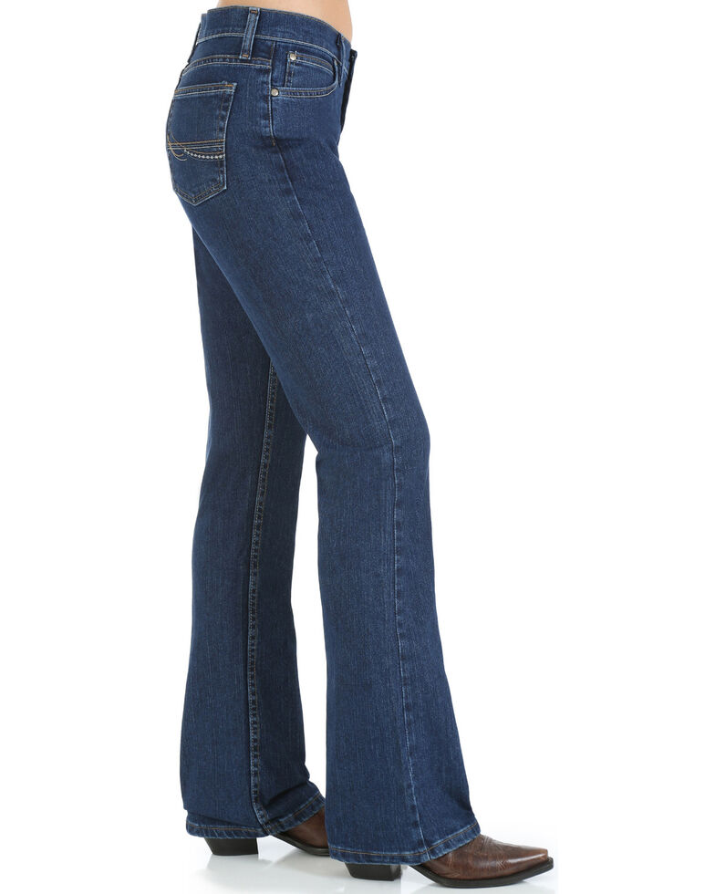 As Real As Wrangler Women's Classic Fit Boot Cut Jeans Boot Barn
