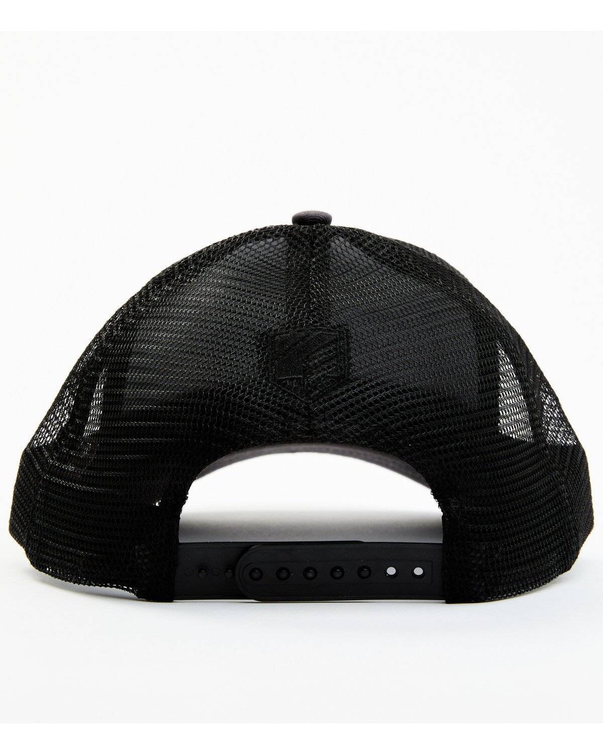Image #3 - RANK 45® Men's Rubber Patch Logo Ball Cap, Grey, hi-res