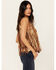 Image #2 - Idyllwind Women's Prescott Foiled Faux Suede Fringe Tank, Brown, hi-res