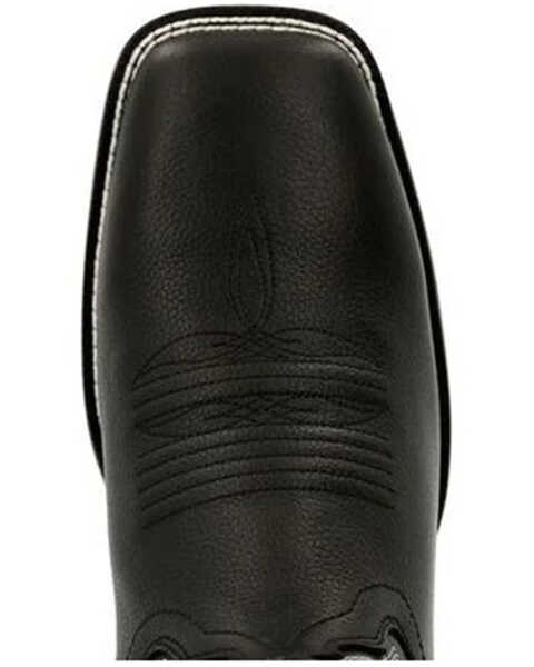 Image #6 - Durango Men's Westward Onyx Western Boots - Broad Square Toe, Black, hi-res