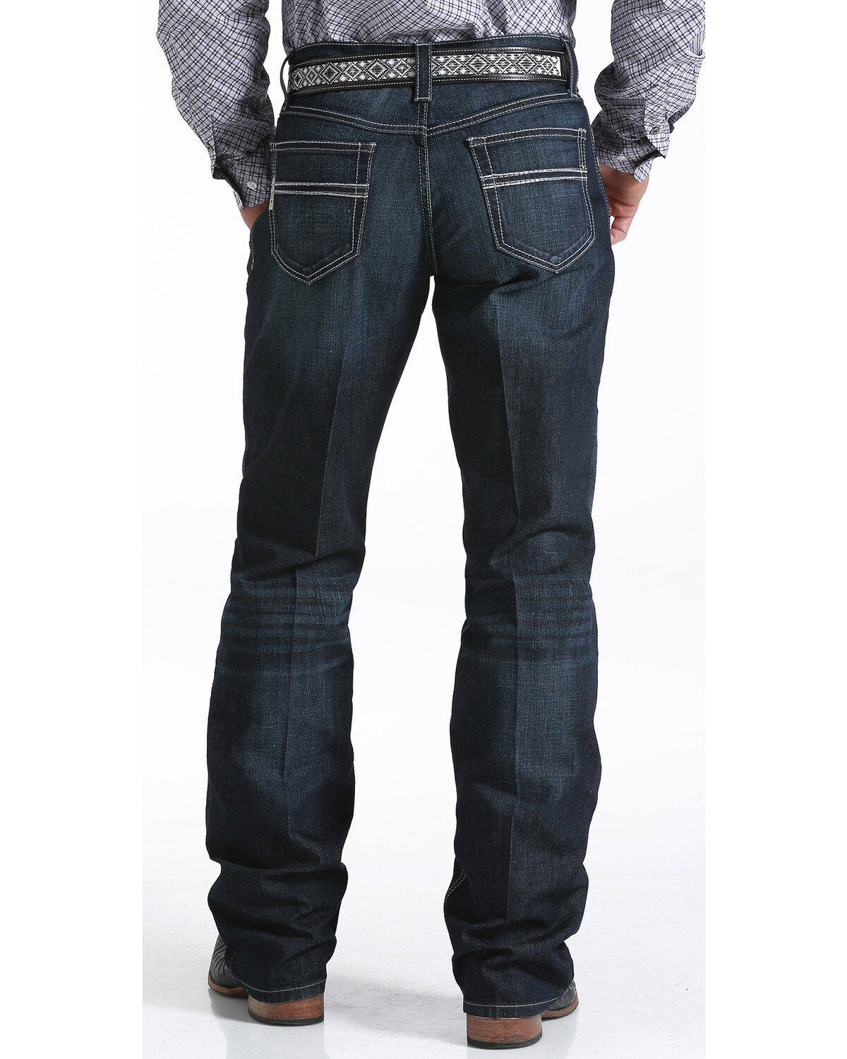 cinch flare jeans