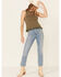 Very J Women's Tassel Trim Knit Sweater Tank Top, Olive, hi-res