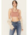 Wishlist Women's Ribbed Brami Top, Rose, hi-res