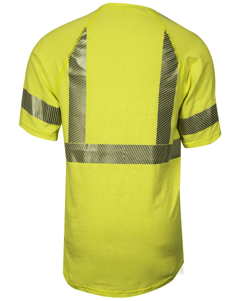 National Safety Apparel Men S Hi Vis Fr Control 2 0 Type R Class 2