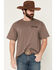 Image #2 - Ariat Men's Cowboy Approved Short Sleeve Boxy Graphic T-Shirt, Grey, hi-res