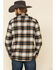 Image #3 - Pendleton Men's Navy Burnside Small Plaid Long Sleeve Western Flannel Shirt , , hi-res