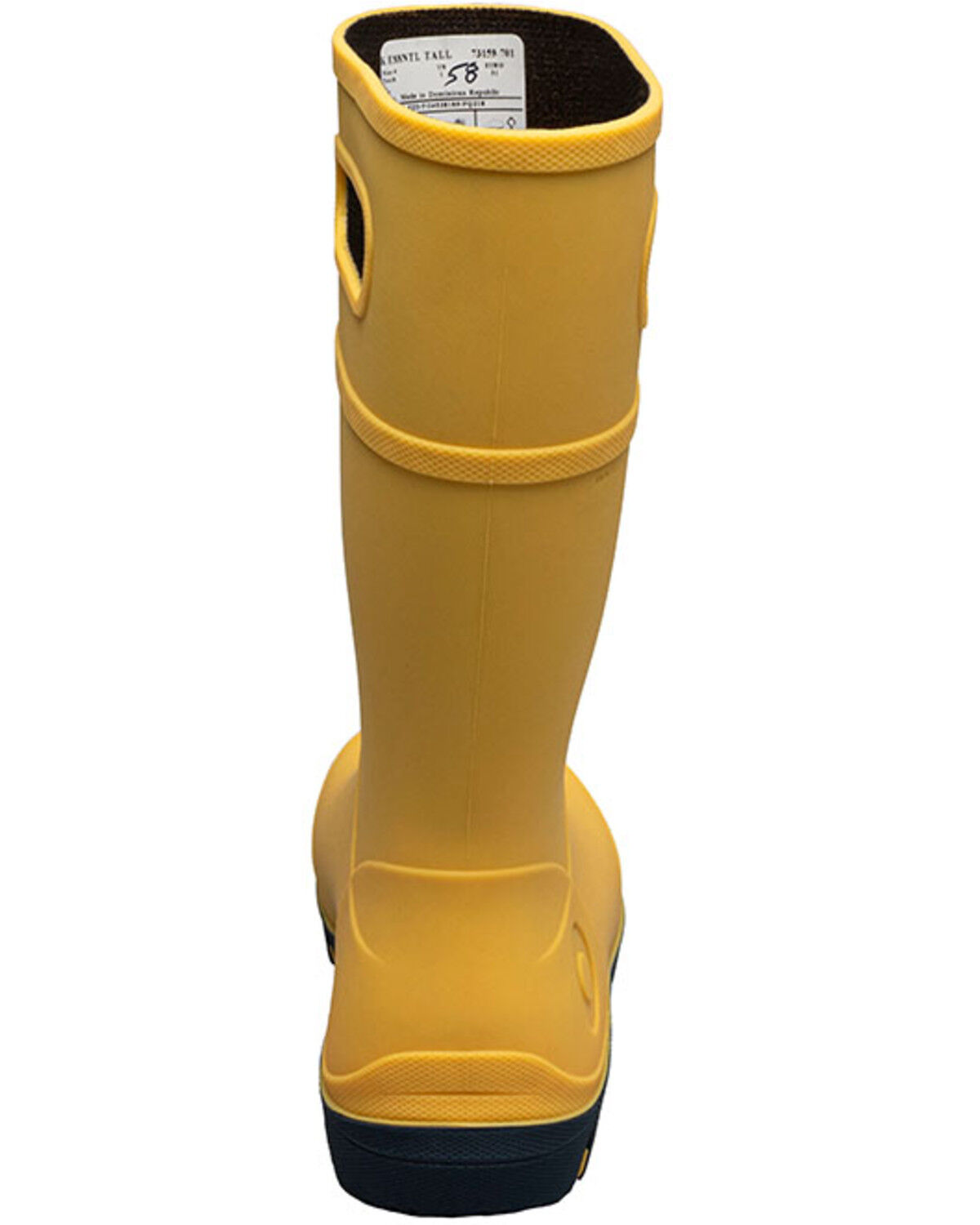 Image #5 - Bogs Boys' Essential Tall Rainboots, Mustard, hi-res