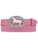 Image #1 - Justin Girls' Pink Lil Beauty Belt, Pink, hi-res