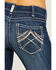 Image #6 - Ariat Women's Rosy Whipstitch Boot Cut Jeans, Blue, hi-res
