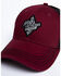 Image #6 - Moonshine Spirit Men's Burgundy Embroidered Logo Mesh Ball Cap, Burgundy, hi-res