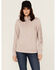 Image #1 - Carhartt Women's Rain Defender® Relaxed Fit Midweight Hooded Sweatshirt, Mauve, hi-res