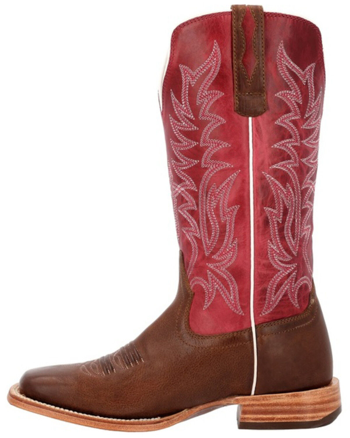 Image #3 - Durango Women's Arena Pro™ Elite Western Boots - Broad Square Toe, Red, hi-res