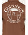 Image #4 - Guinness Men's Boot Barn Exclusive Embroidered Short Sleeve Button-Down Shirt, Brown, hi-res