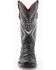 Image #3 - Ferrini Women's Bronco Western Boots - Square Toe, Black, hi-res