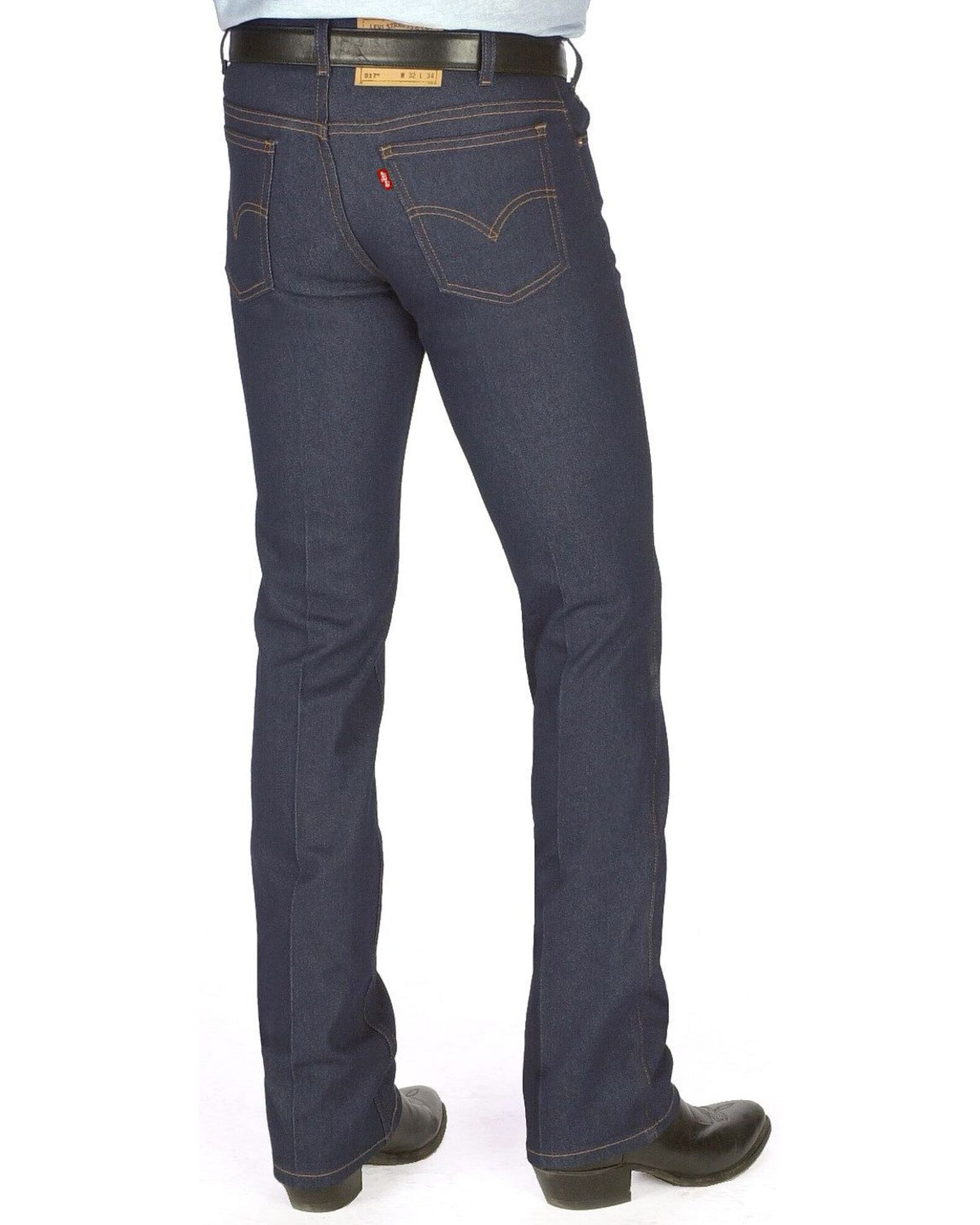 Levi's Men's 517 Indigo Slim Fit Bootcut Jeans - Big and Tall