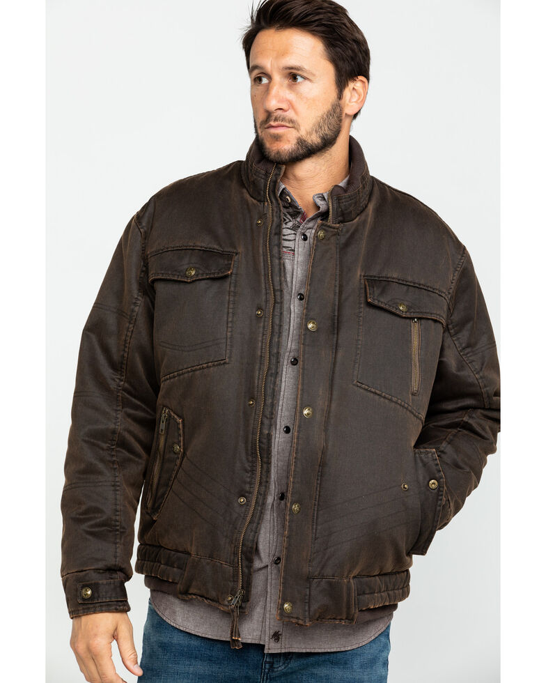 Cripple Creek Men S Enzyme Washed Storm Flap Western Jacket Boot