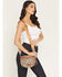 Image #5 - Wrangler Women's Boot Barn Exclusive Leopard Print Round Fanny Pack, Brown, hi-res