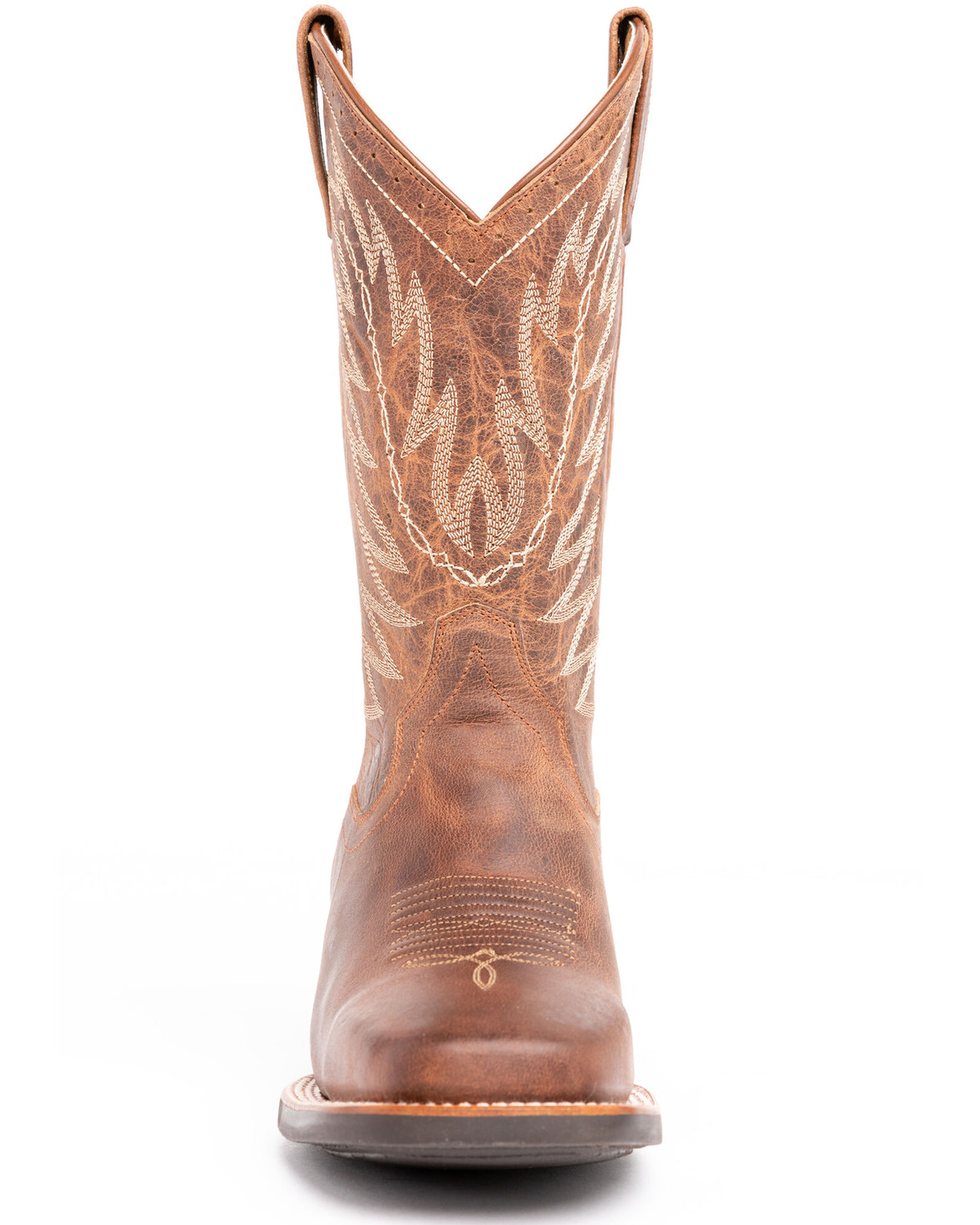 Image #4 - Shyanne Women's Xero Gravity Western Performance Boots - Broad Square Toe, Tan, hi-res